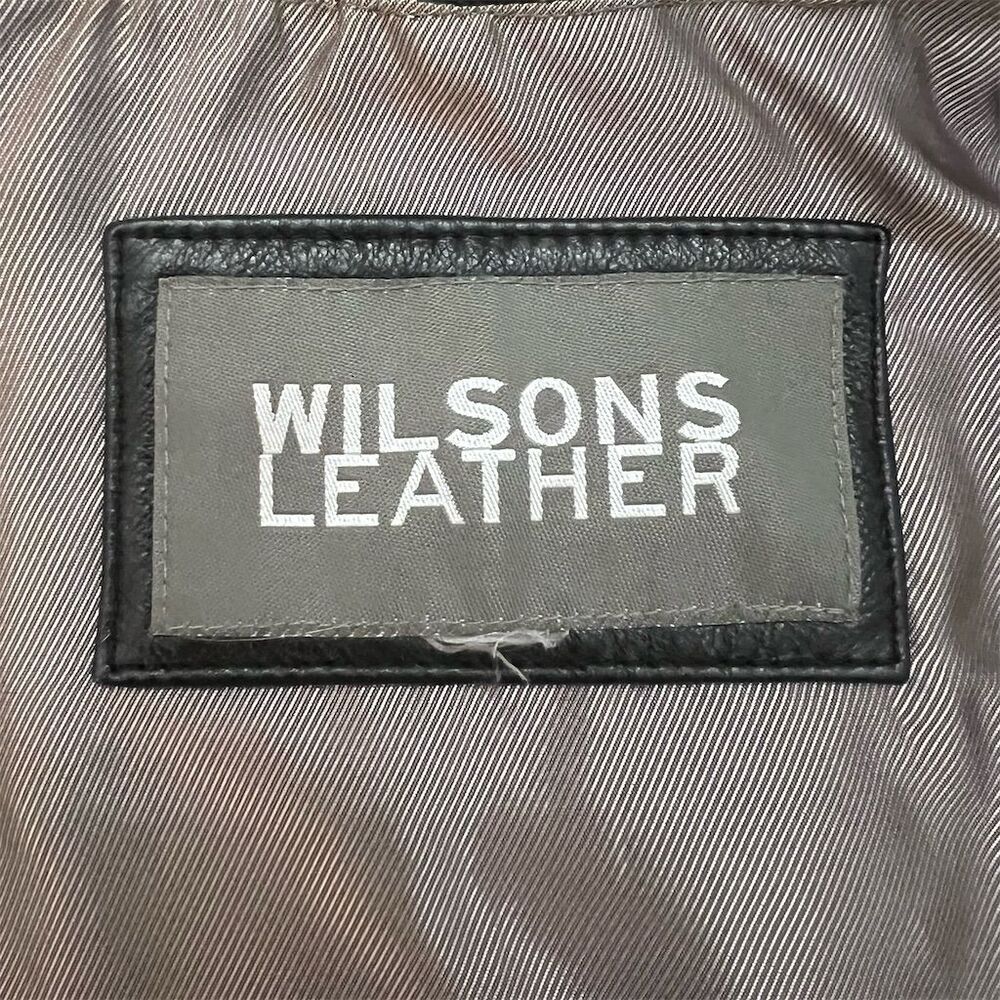 Wilsons Leather Women's Black Basic Jacket Size L… - image 7